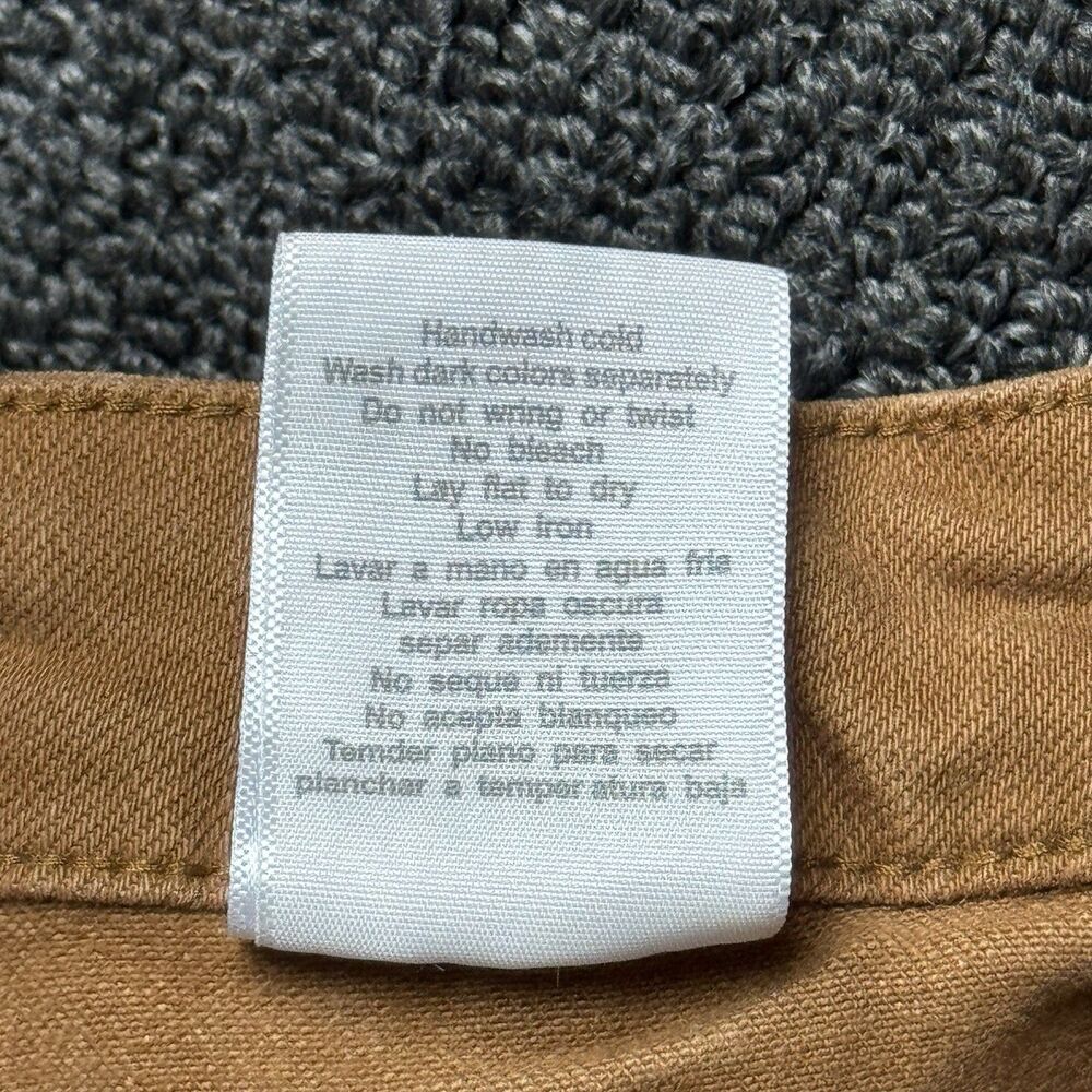 Judy Blue Slim Fit Carpenter Pants Rust Orange Utility Size 5/27 Cargo Utility - Picture 12 of 13